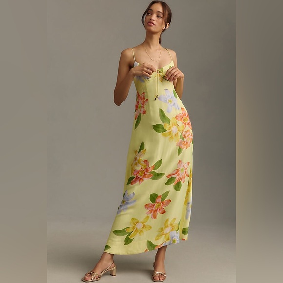 Anthropologie Dresses & Skirts - Anthropologie Maeve Sweetheart Slip Maxi Dress